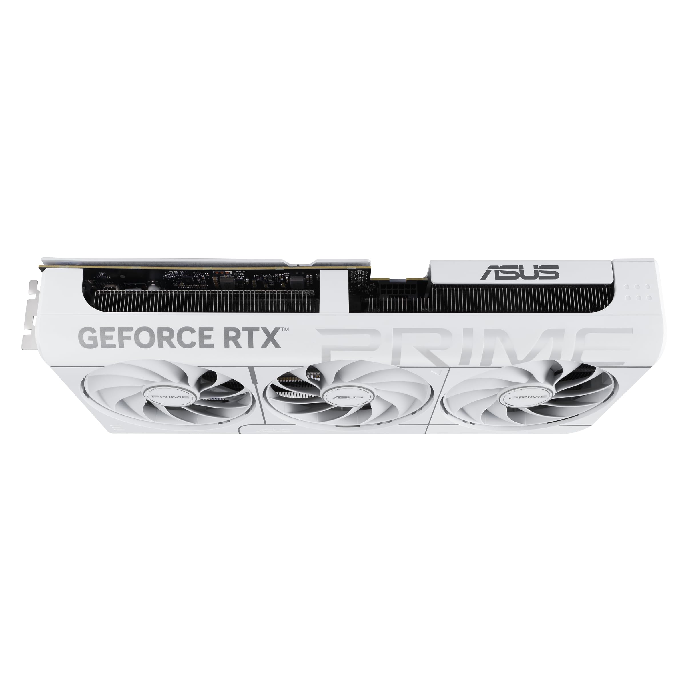 ASUS Prime GeForce RTX™ 5070 12GB GDDR7 White OC Edition Grafikkarte (PCIe® 5.0, 12GB GDDR7, HDMI®/DP 2.1, 2.5-Slot, Axial-Tech Fans, Dual BIOS)