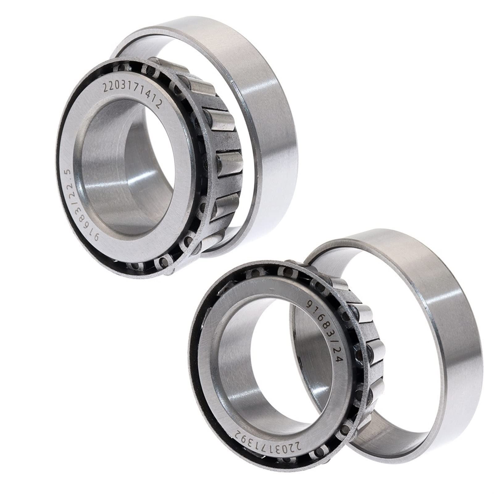 2 uds rodamientos 91683/22,5 91683/24 22,5x41x12,5 MM 24x41x12,5 MM 91683 rodamiento de Rodillos cónicos