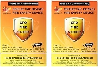 GFO Electric Board Fire Safety Device – Automatic Fire Extinguisher for Electrical Panels & Switch Boards Pack of -2pcs Price In India