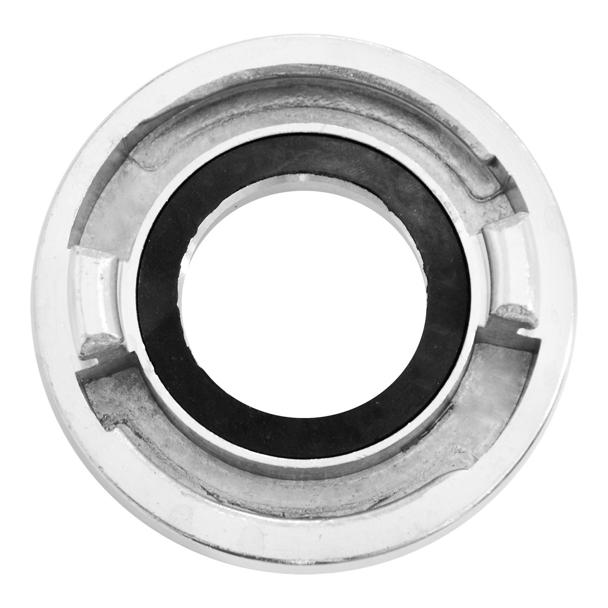 Unknown Storz Coupling C52-2" Fitting for Irrigation Systems - Diameter 10 cm, Height 4.5 cm, Silver - Image 2