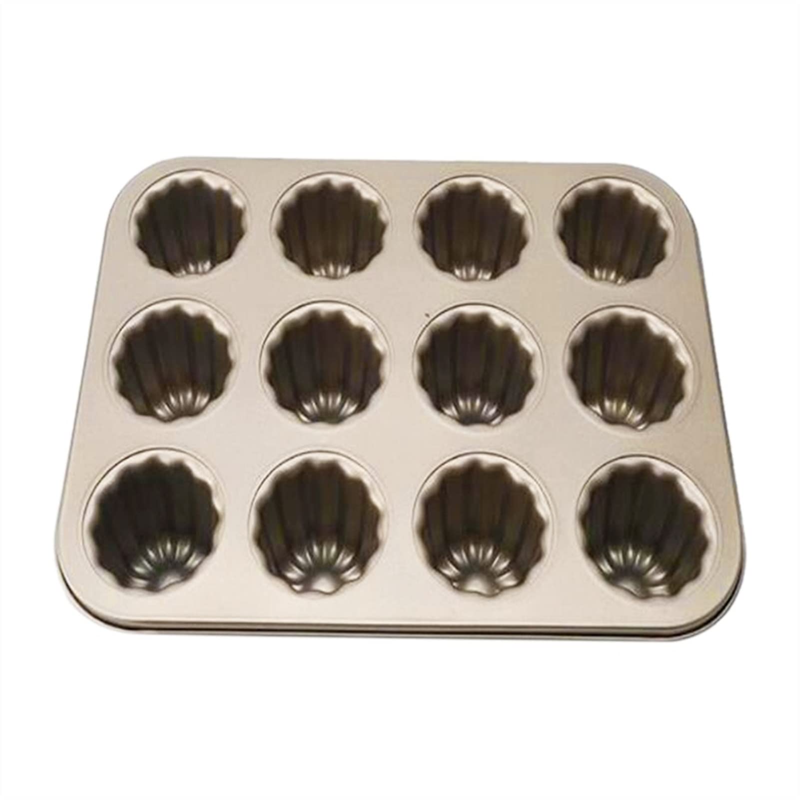 Moule de gâteau à glissière à 12 cavité Pan Muffin Cucewraite Panque de cupcake for cuisson au four DUO ER