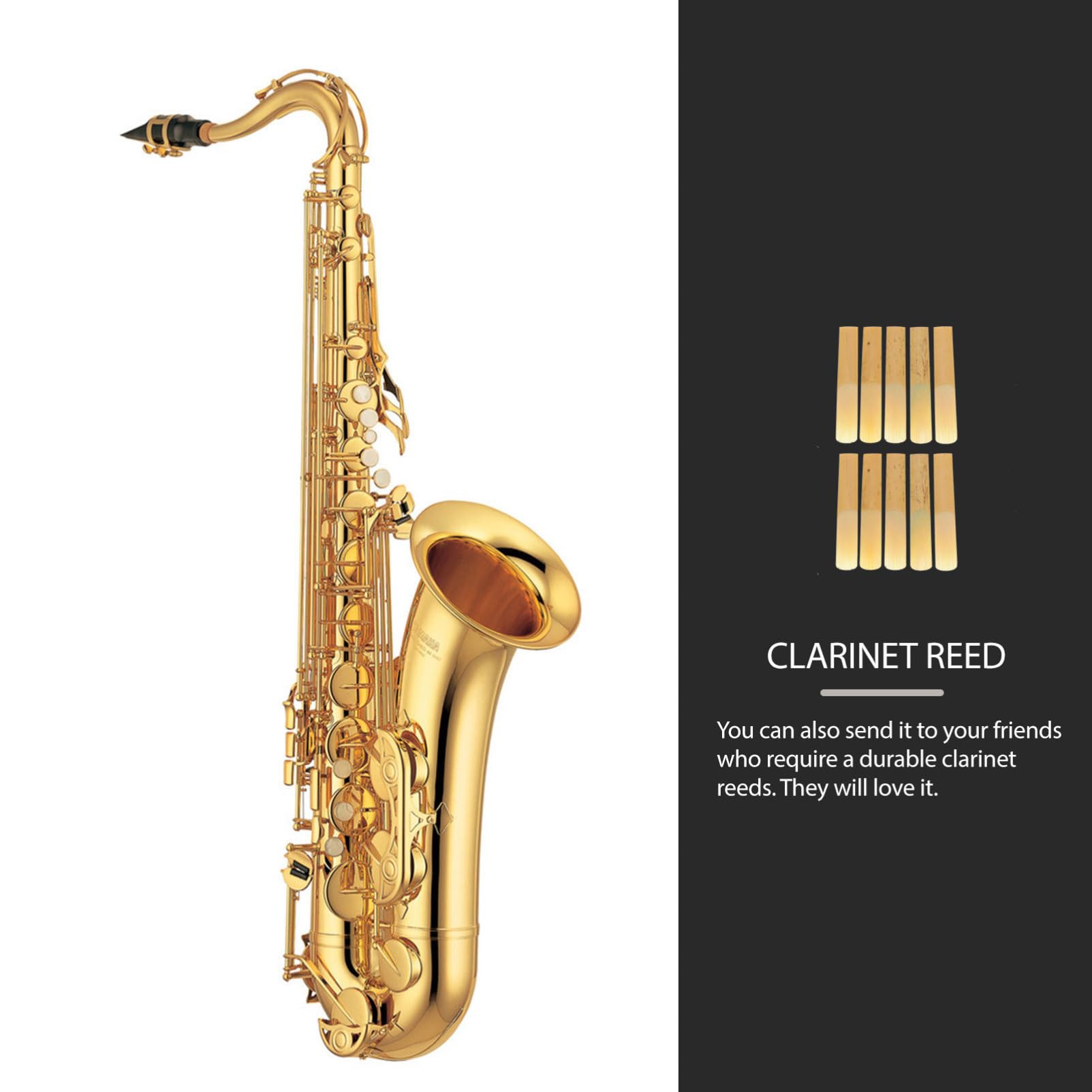 ifundom 3sets Beginner Clarinet Material Clarinet for Saxophone Players 10pcs*3