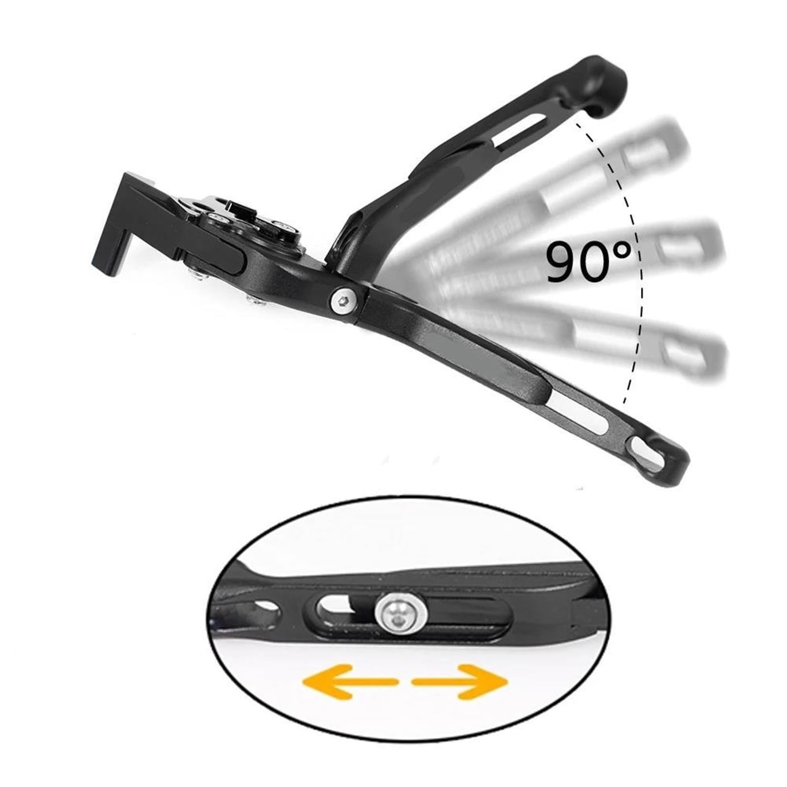 Leve Freno E Frizione Moto In Alluminio - Regolabili E Pieghevoli, Universal Per Modelli Ducati E Altri - Foto 2