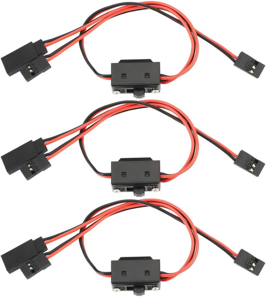 3 Pcs Futaba Style 3 Way On/Off Switchs, RC/JR On Off Switchs, RC Car Accessories