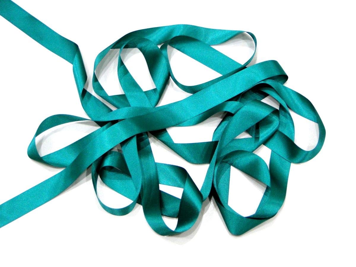 Jade 15mm Satin Ribbon Double Sided Berisfords 3501 (10 Meters)