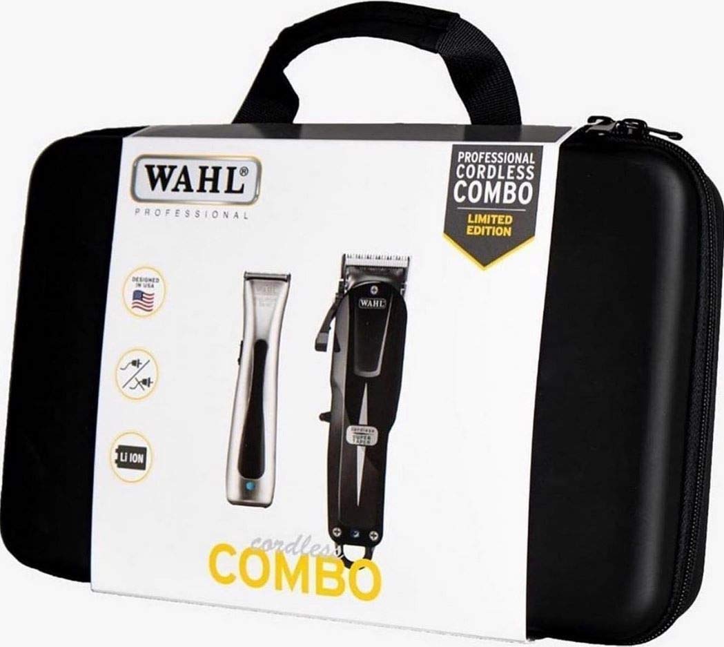Wahl - Rasoio per capelli Professional Cordless Combo Beret e trimmer Super Taper