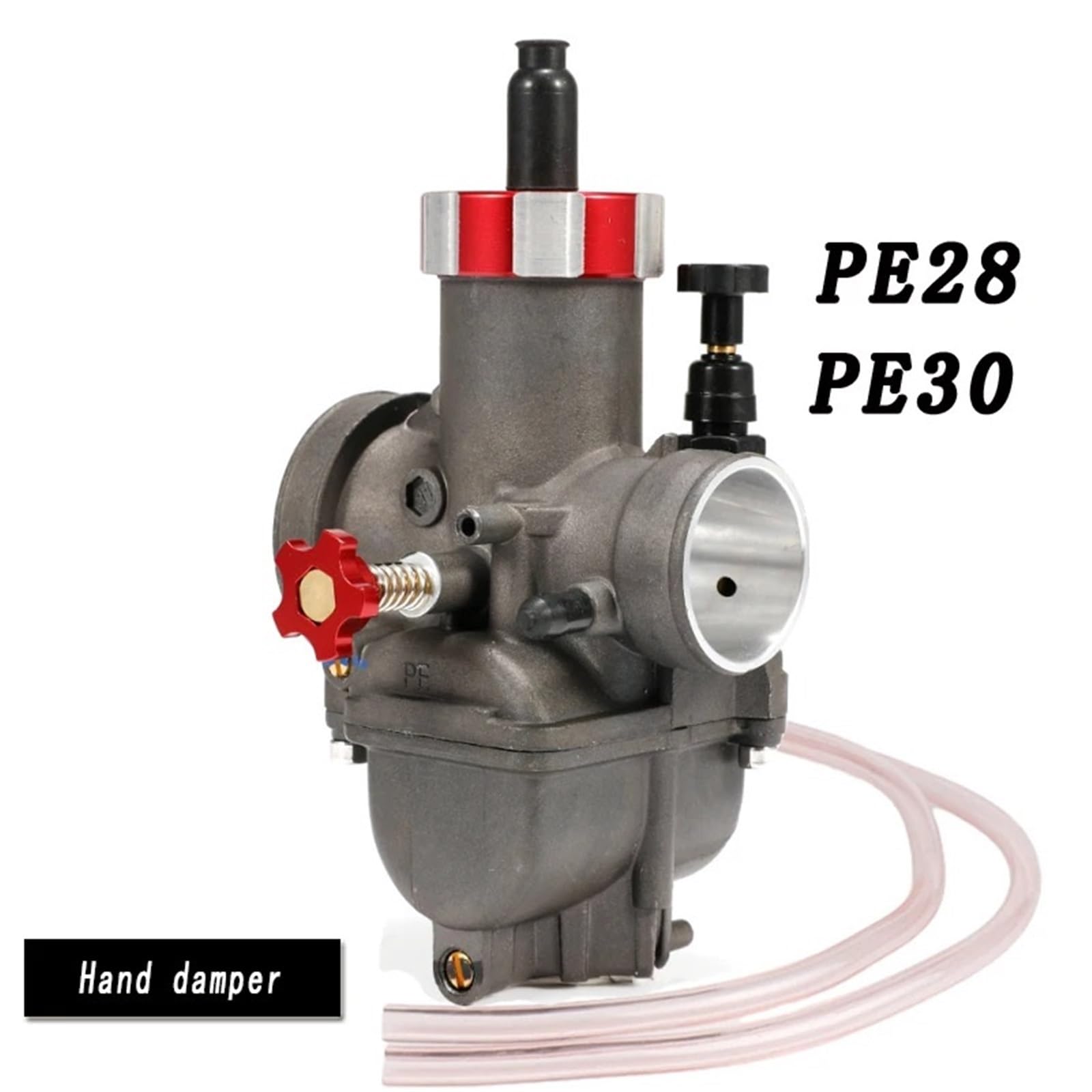 Gaźnik motocyklowy PASUJE DO PE28 28mm PE30 30mm Gaźniki wyścigowe Ręcznie wyciągane CNC do motoroweru, skutera, ATV Gaźniki motocyklowe(Manual PE30)