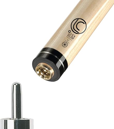 Vista 10 de Lucasi Hybrid Eje de piscina con tecnología Slim Zero Flex de 0.463 in Anillo de damas,Collar plateado de 30 pulgadas,negro (Black Collar),plateado