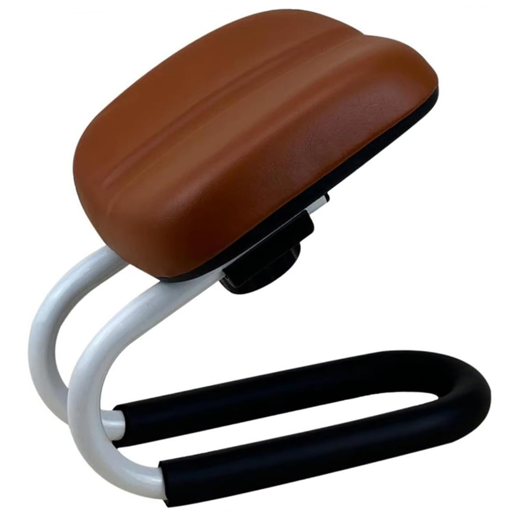 Tabouret de méditation réglable marron et banc de yoga portable
