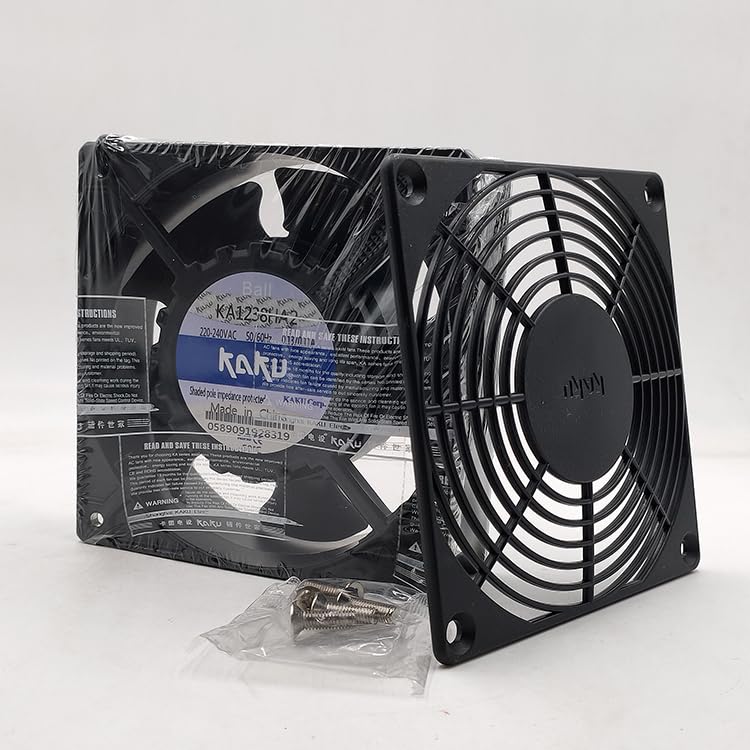 KA1238HA2 220V 0.13A All-Metal Fan Blade Waterproof High Temperature Resistant Fan