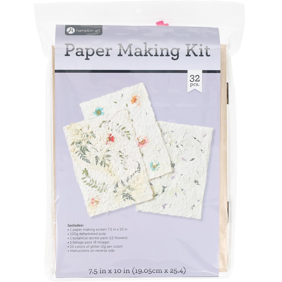 Hampton Art Paper Making Kit: Create Unique Homemade Paper with Ease - All-in-One Making Supplies for Creative Crafting, DIY Projects, and Personalized Stationery