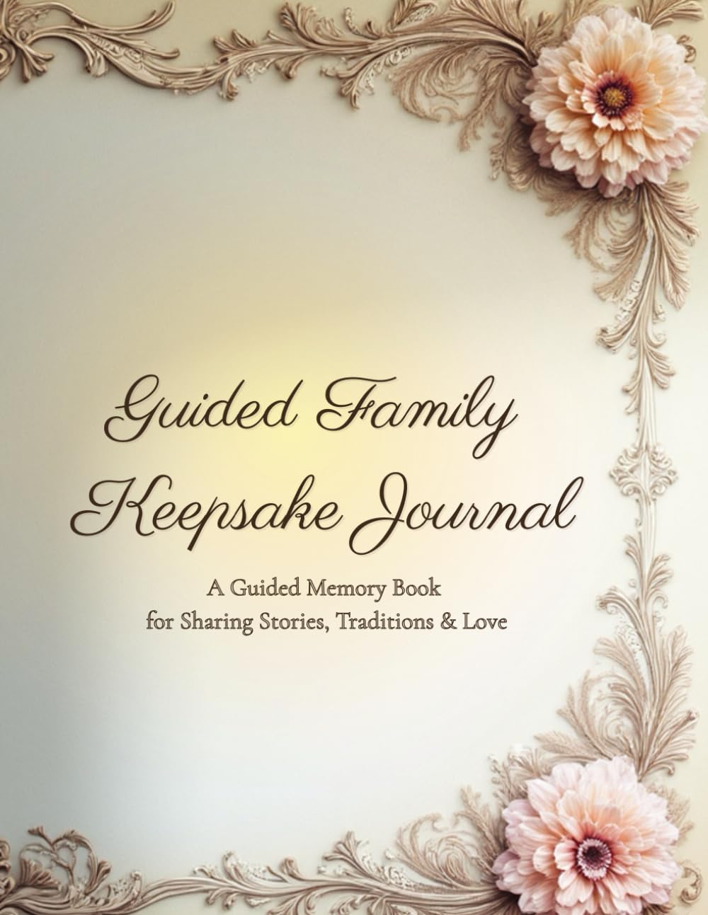 Guided Family Keepsake Journal: A Guided Memory Book for Sharing Stories, Traditions & Love