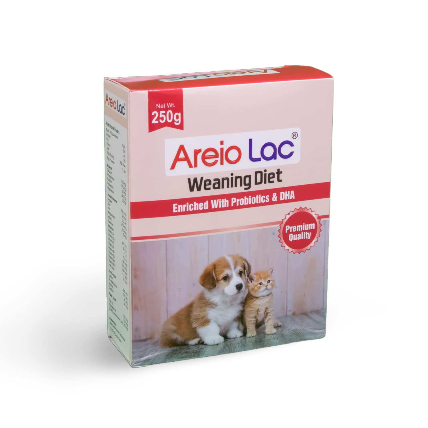 AreioLac Weaning Diet Pet Supplement for Puppies (250g_AreLac250) (B0BSVS9H6W) Amazon Price History, Amazon Price Tracker