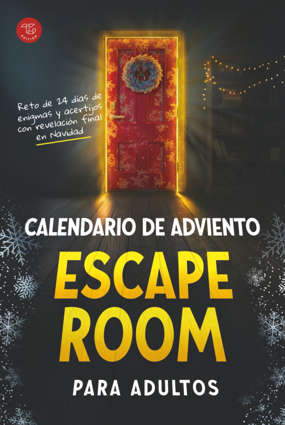 Calendario de Adviento Escape Room para adultos: Reto de 24 días de enigmas y acertijos con revelación final en Navidad