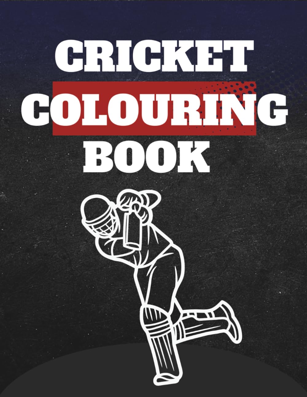 Cricket Colouring Book