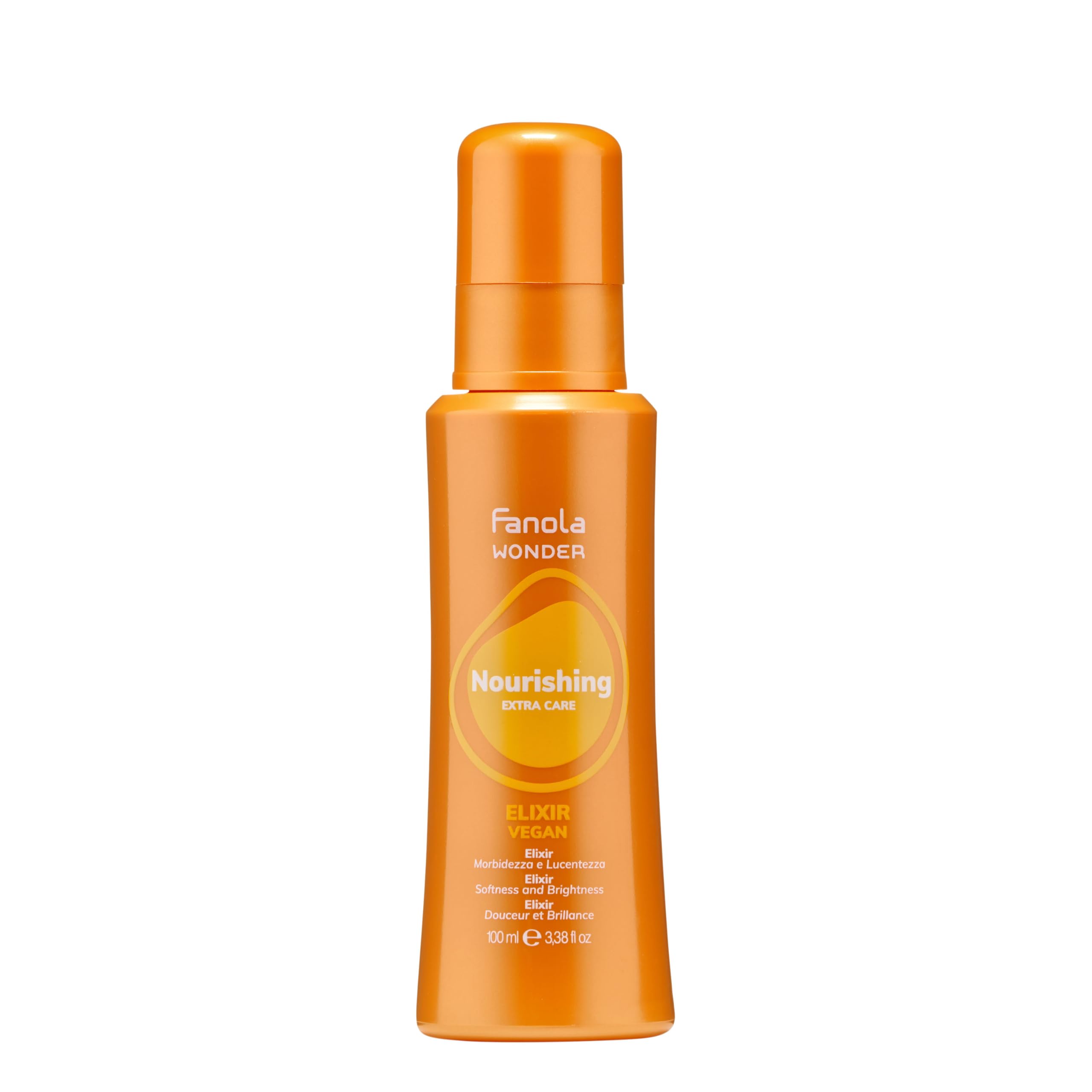 Fanola Wonder Nourishing Repair Serum, Split Ends Repair Serum for Hair, Disciplines the hair and Eliminates Frizz for Silky Soft Hair, 100ml