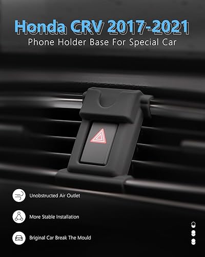 Miniatura 2 de BEHAVE Cargador de coche inalámbrico magnético para Honda CRV 2017-2021, soporte de carga rápida de 15 W compatible con funda MagSafe, iPhone,