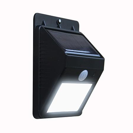 Nirvik:Weatherproof Wireless Security Solar Motion Sensor LED Wall Light