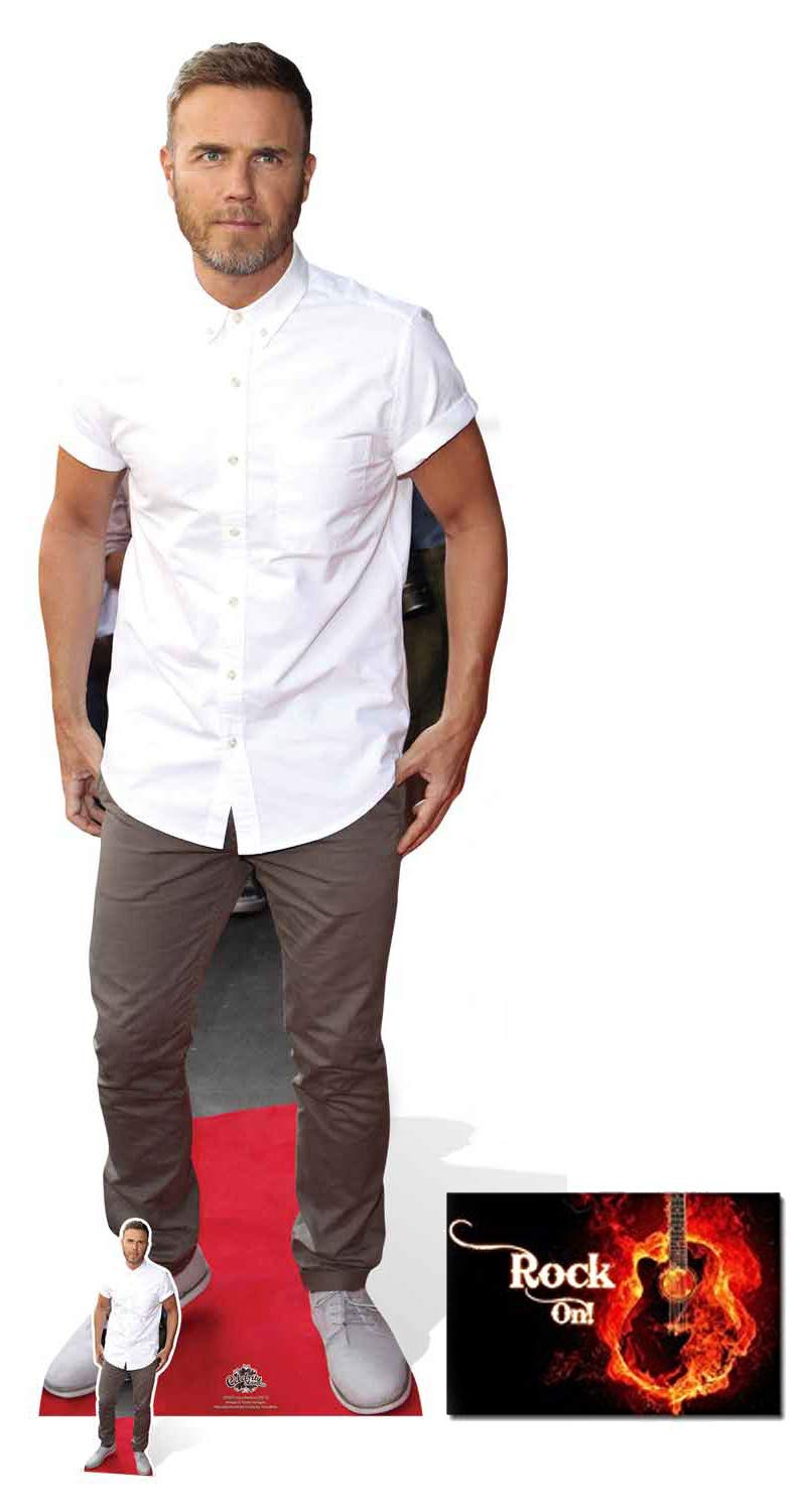 G Barlow White Shirt Lifesize and Mini Cardboard Cutout/Standee/Standup - Includes 8x10 Star Photo