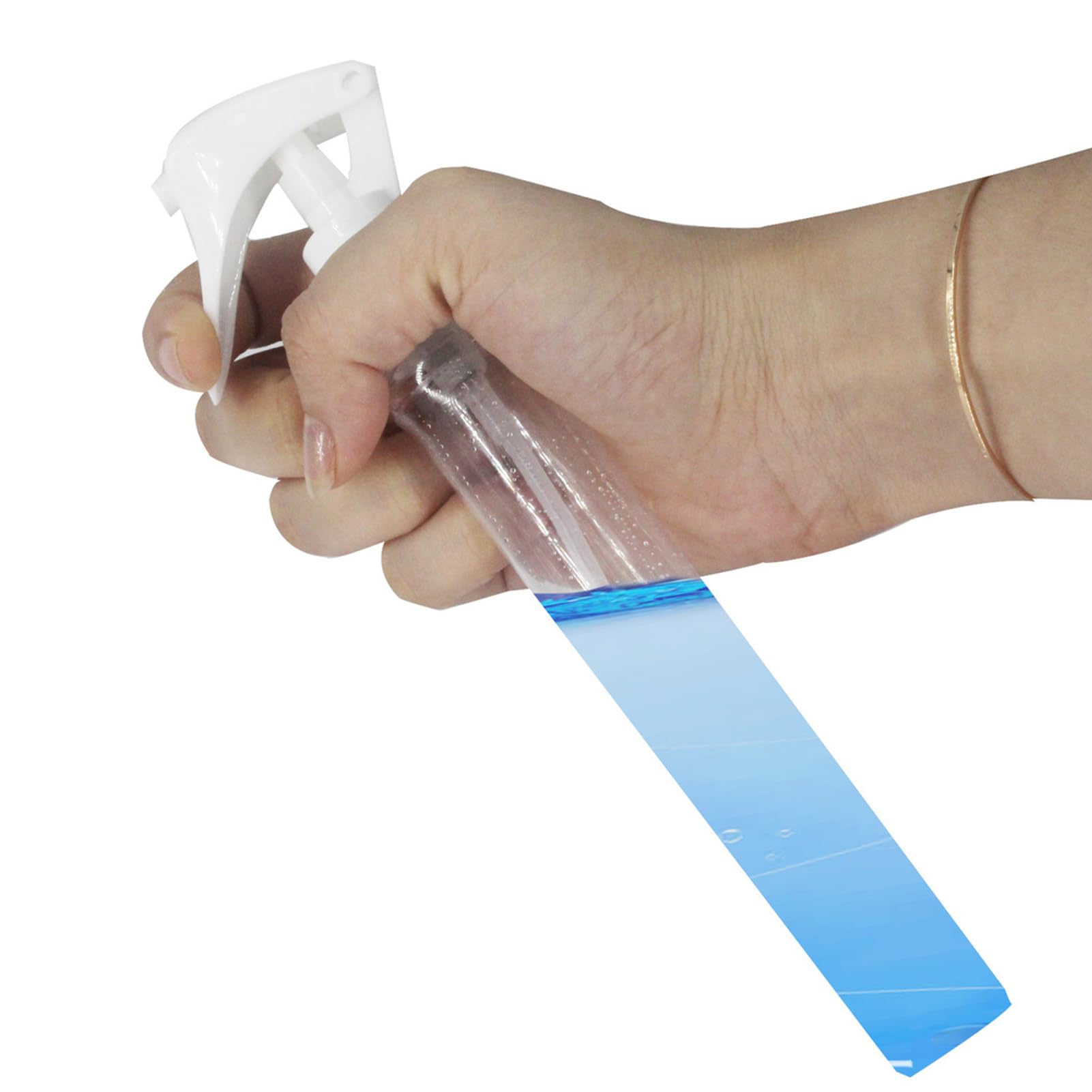 Portarotolo Carta Da Cucina Con Bottiglia Spray - In Acciaio Inox - Supporto Antiscivolo Per Piano Cucina - Argento - Foto 5