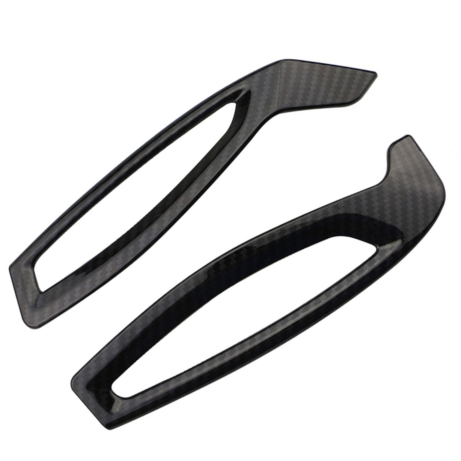 for Toyota for C-HR for CHR 2016-2022 Stainless Steel Interior Car Air Conditioning Vent Outlet Cover Trim Sticker LHD RHD Car Trim Interior(Carbon Fiber RHD)