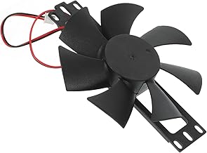 Amosfun Ventilador De Fogão De Indução Difusor De Calor Ventilador De Janela Vertical Ventilador De Peça De Fogão De Indução Para Fogão Peça De Forno Eletromagnético Pás De