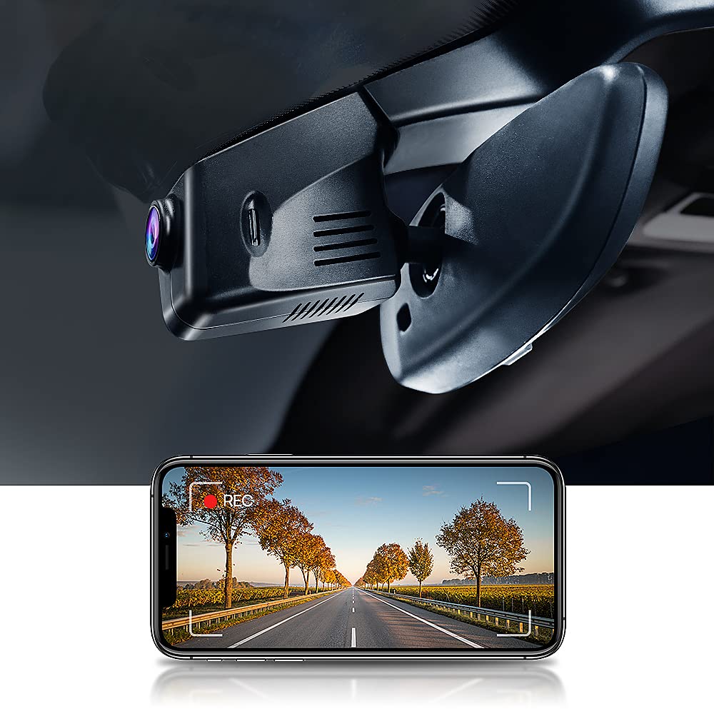 Amazon Com Fitcamx Oem Style Dash Cam Suitable For Porsche Cayenne 958 92a E2 Macan 95b Panamera 970 Model B 4k Uhd Video Wifi G Sensor Loop Recording Night Vision Factory Look Easy To