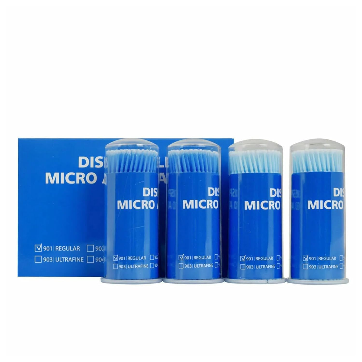 InstruDent Applicator Tips – Regular | Microfiber Brush Tips | Non-Drip & Lint-Free | Disposable & Hygienic | For Controlled Dental Material Application | Pack of 100-image-17