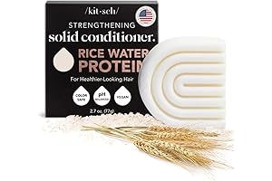 Rice Water Hair Conditioner Bar for Natural Strengthening and Cleansing