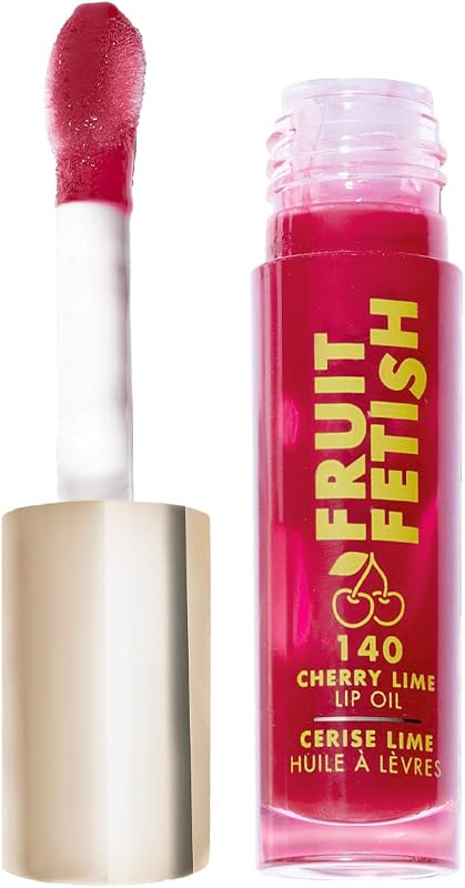 Milani Fruit Fetish Lip Oil, Tinted Hydrating Lip Gloss - Cherry Lime