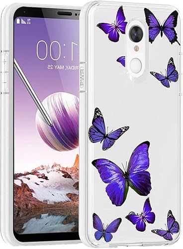 Miniatura 8 de Funda para LG Stylo 4para LG Stylo 4 Pluspara LG Q Stylus Funda para niñas y mujeres, delgada a prueba de golpes, patrón transparente, suave,