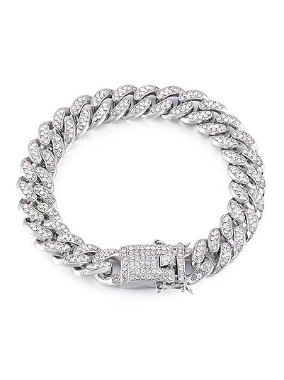 YouBella Jewellery for Men Stylish Celebrity Inspired Cuban Bracelets for Men and Boys