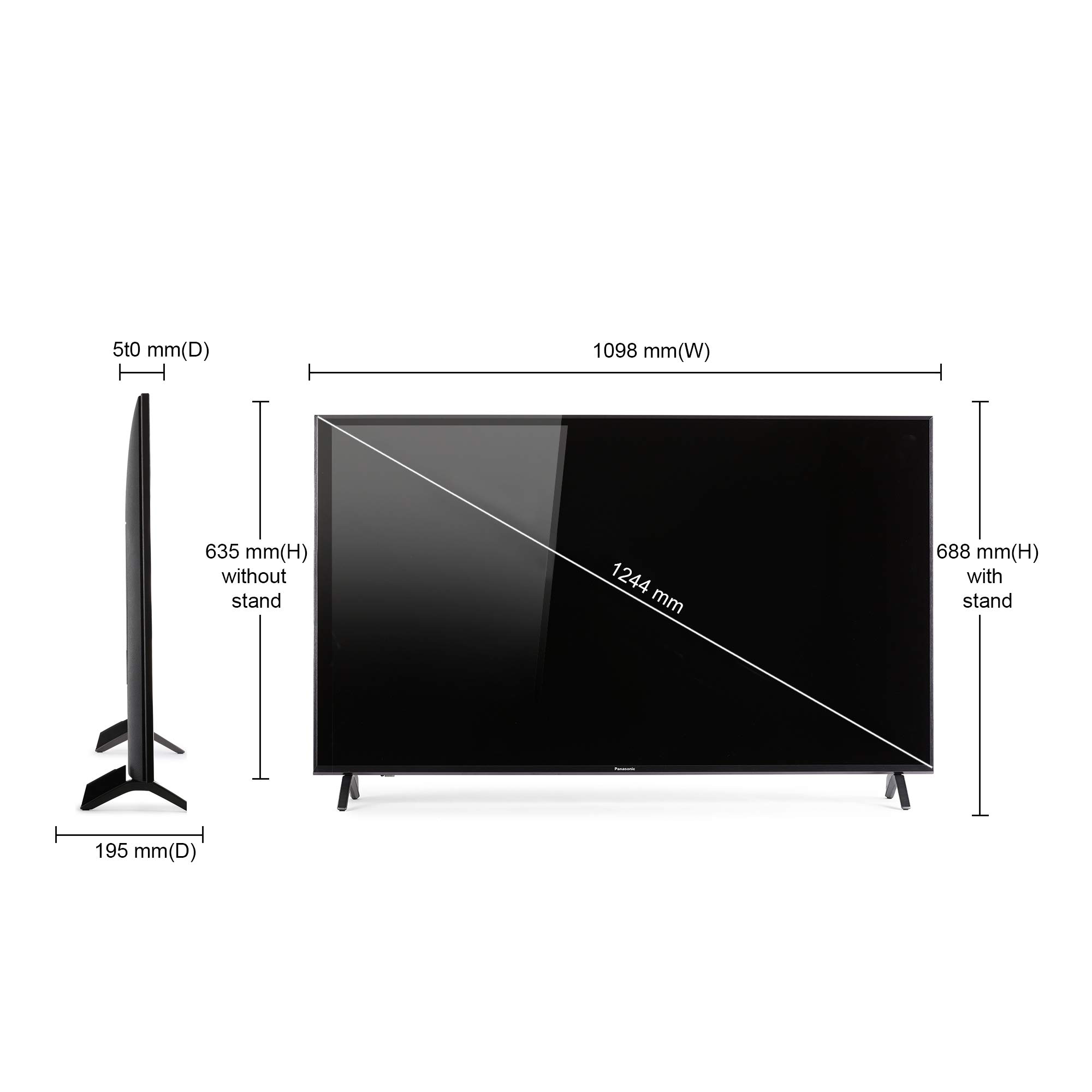 Panasonic 123 cm (49 Inches) 4K Ultra HD LED Smart TV TH-49FX730D