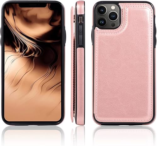 Miniatura 3 de BOSTEPY Funda personalizada para iPhone 16 15 14 13 12 Pro Max 11 Mini Xr Xs X 7 8 Plus SE 2020 2022 6s 6, piel sintética suave, cartera magnética