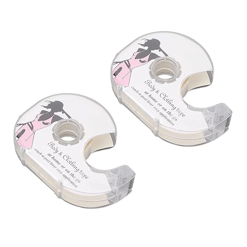 Miniatura 5 de 2 cintas de ropa de doble cara, cinta fuerte de tela transparente para vestido, cinta de doble cara de tela transparente de fijación de ropa para