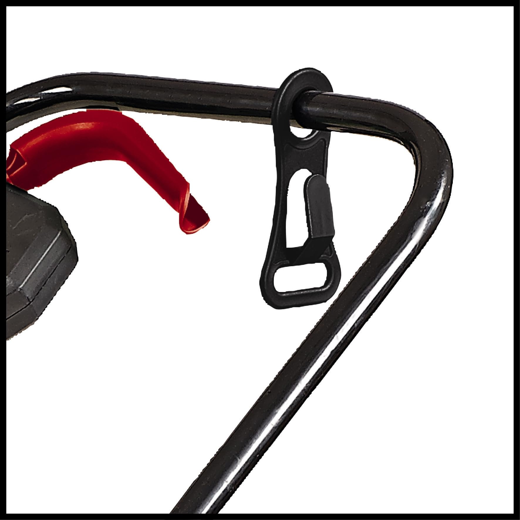 Einhell GCEM1030 Cortacésped eléctrico, 1000 V, 3 niveles, hasta 300m² de jardín, 25L de capacidad de bolsa, Rojo