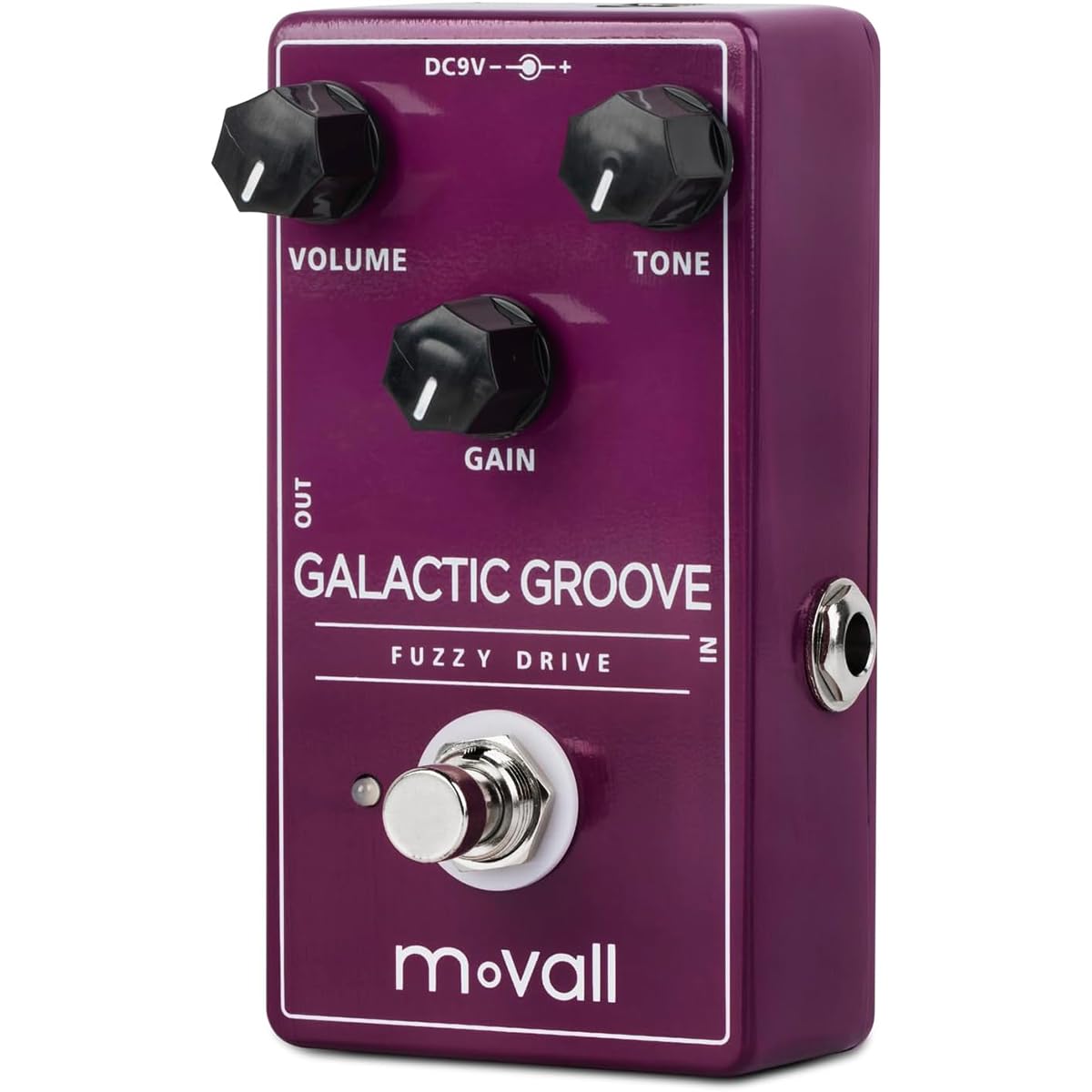 MP-102 - Galactic Groove Fuzzy Drive, pedale per chitarra Op-Amp simile al Fuzz
