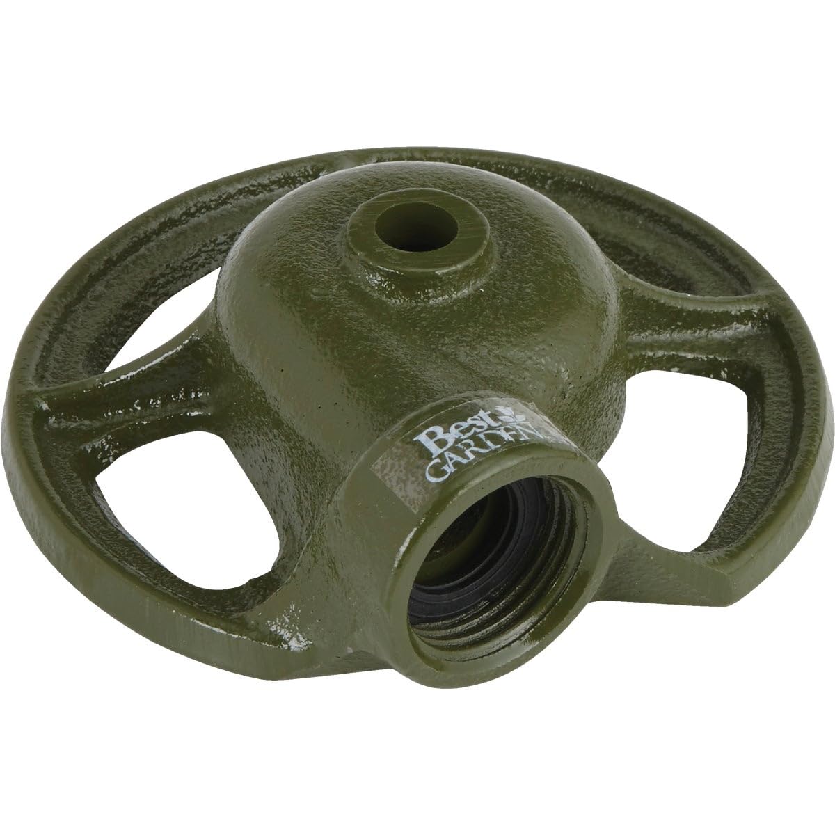 SIM SUPPLY Best Garden Metal 30 Ft. Dia. Round Stationary Sprinkler, Green - 1 Each