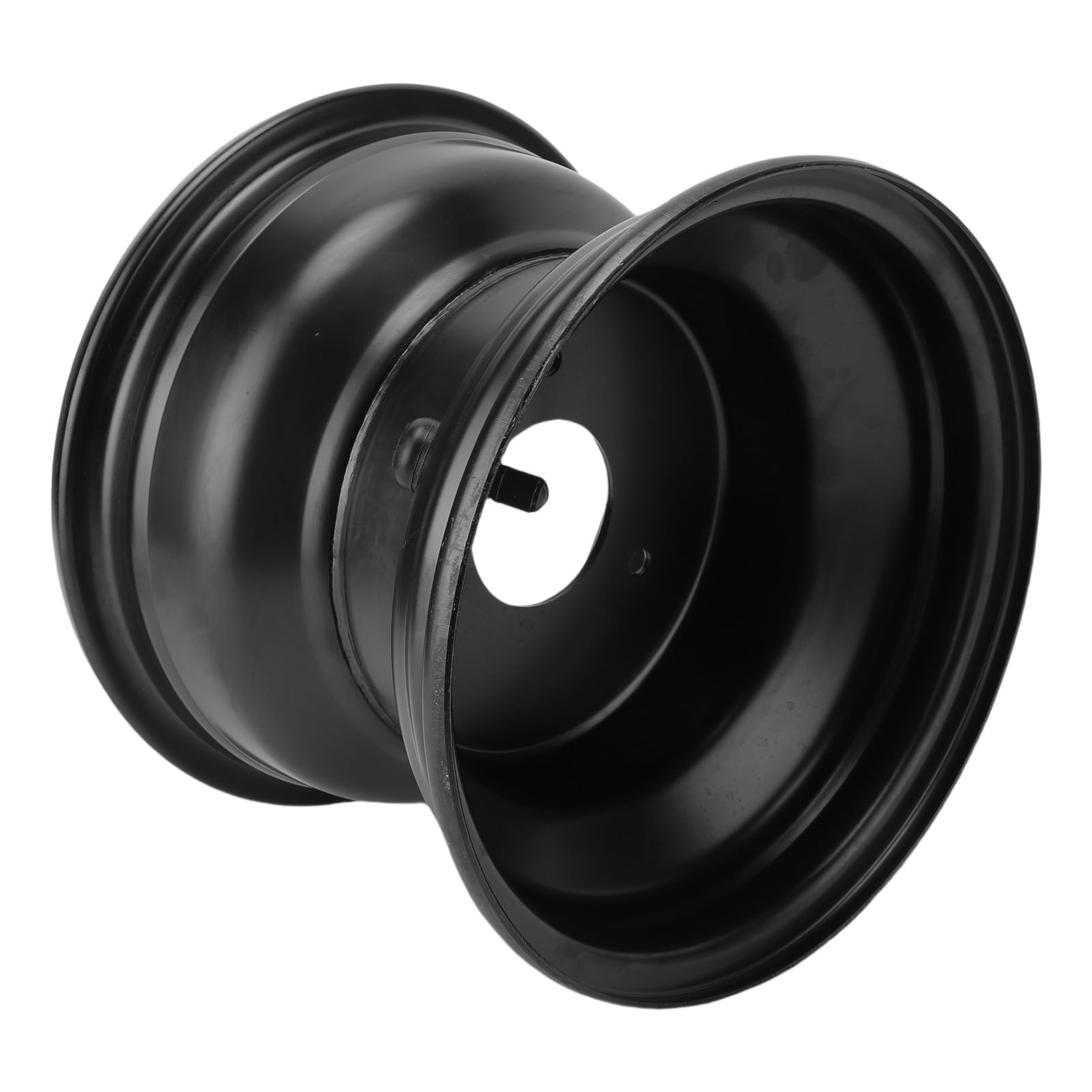 Generic Jante de Roue de VTT 18x9,50-8, Design en Métal Robuste, Aspect élégant pour Quads, Noir (3 tasses)