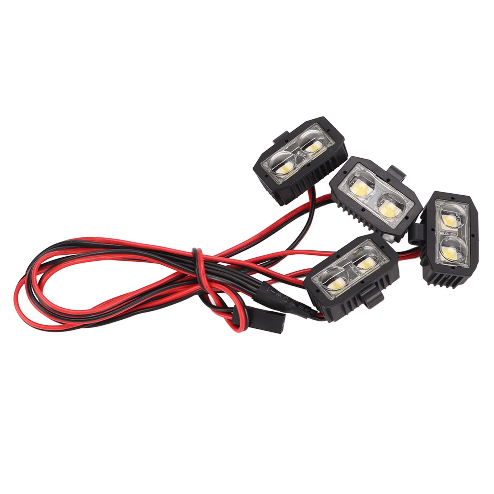 RC Car Spotlight, 8LED RC LED Headlights White Light for 1/10 RC for 1/10 RC Crawler - Image 3