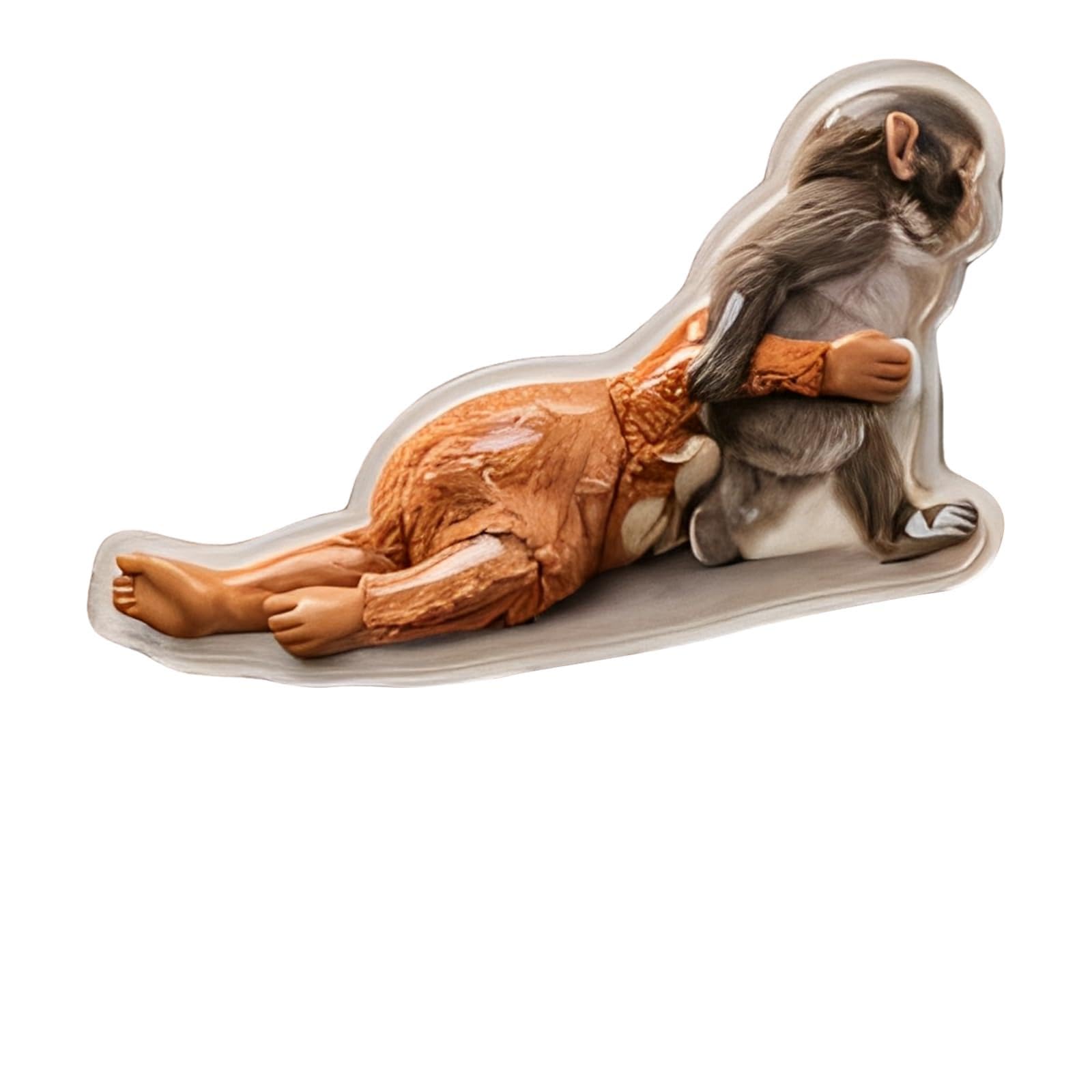 Punch Monkey - Pro-tect Punch The Monkey Refrigerator Magnets-PunchMonkey Plush Refrigerator Magnets