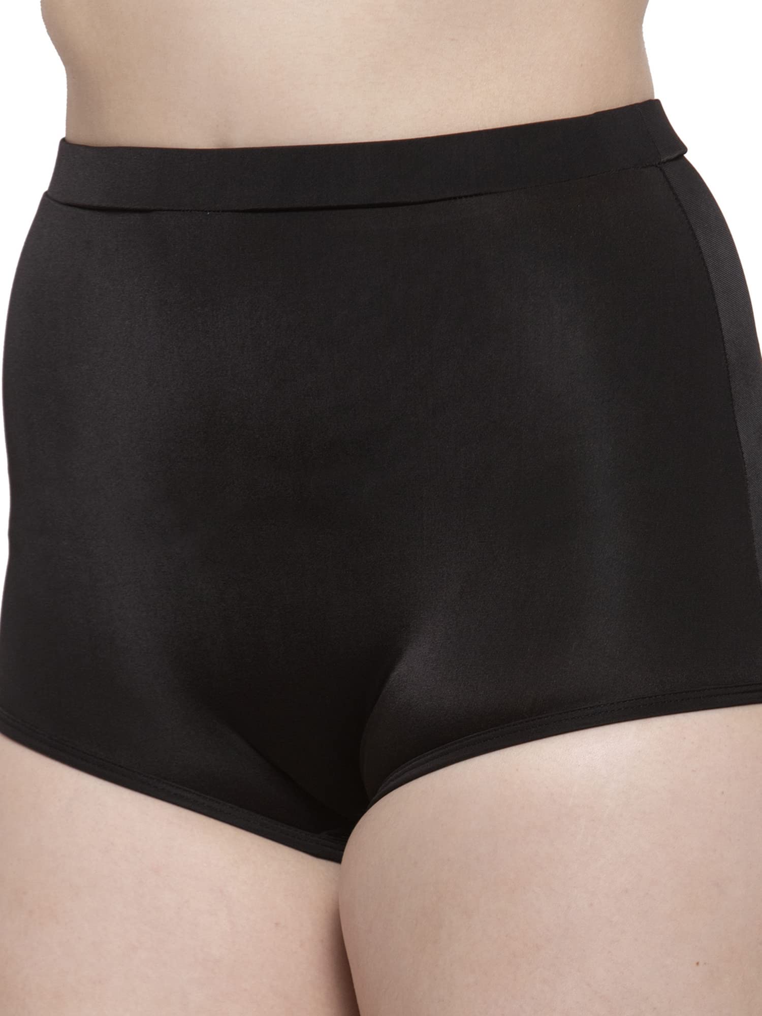 CUKOO Women Black High Waist Bikini Bottoms 1