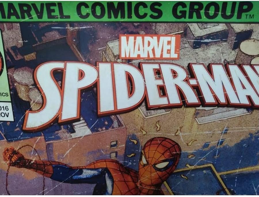 希少 スパイダーマン コミック レンチキュラ―額ポスター Amazon.co.jp: 映画ポスター スパイダーマン コミックブックカバー
