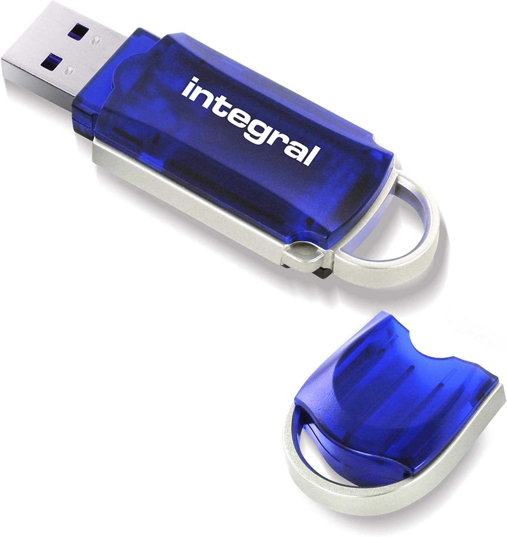 Integral 128GB USB 2.0 Flash Drive Courier Blue