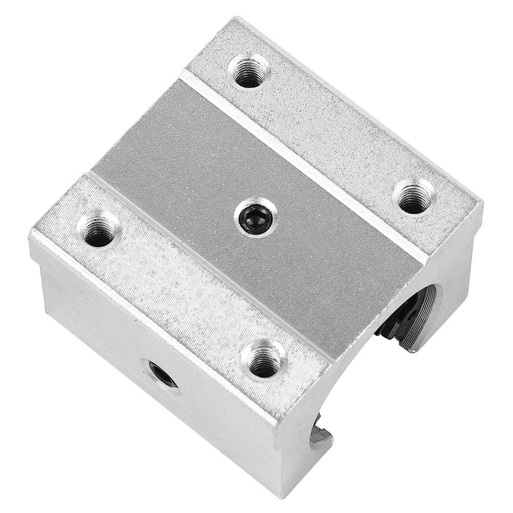2Pcs SBR16-1000mm Axe de rail de glissière linéaire + 4Pcs SBR16UU Baring Slide Block en acier à haute teneur en carbone + alliage d'aluminium