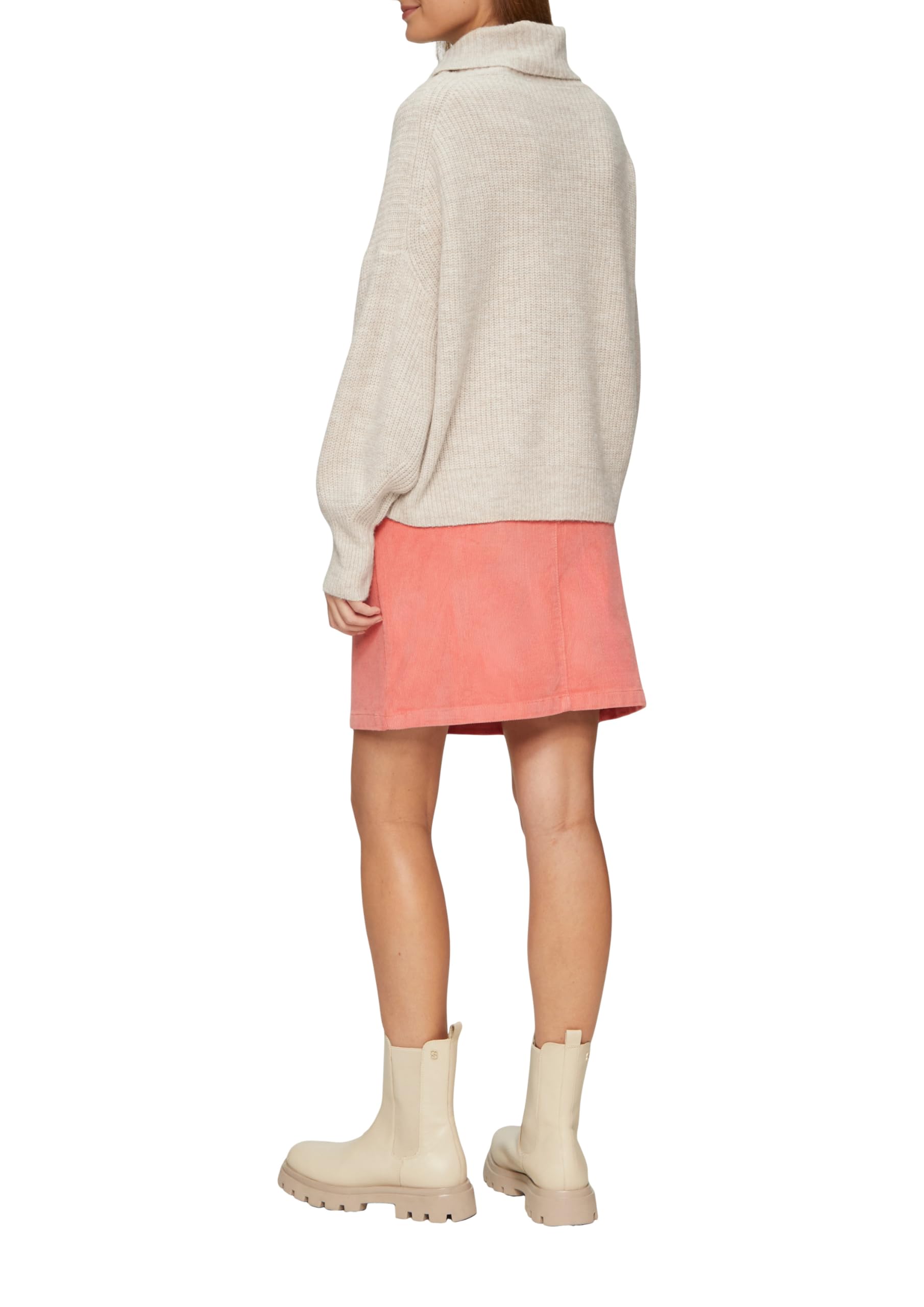 s.Oliver Oversized Pullover mit Rollkragen