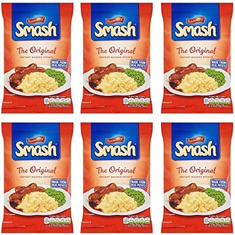 Batchelors Smash The Original Instant Mashed Potato, 6 x 176 g Cover