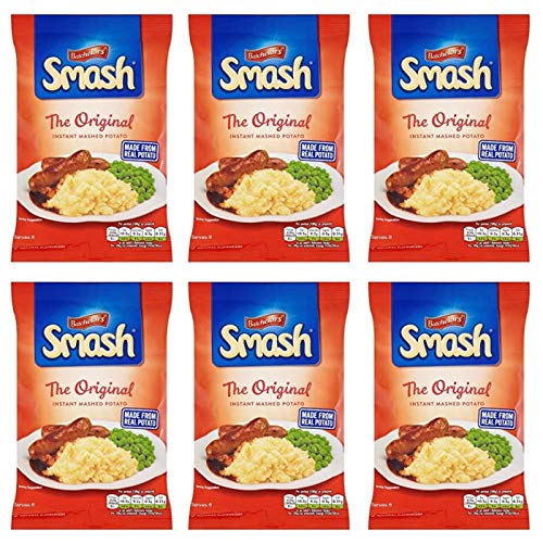 Confezione da 6 batchelors Smash The Original Instant Purè di patate 176g