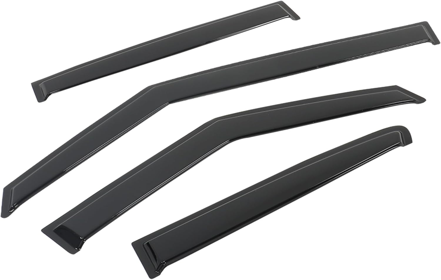 4 Pieces Window Visors Vent Rain Guards Replacement for Veloster 2011 2012 2013 2014 2015 2016 2017