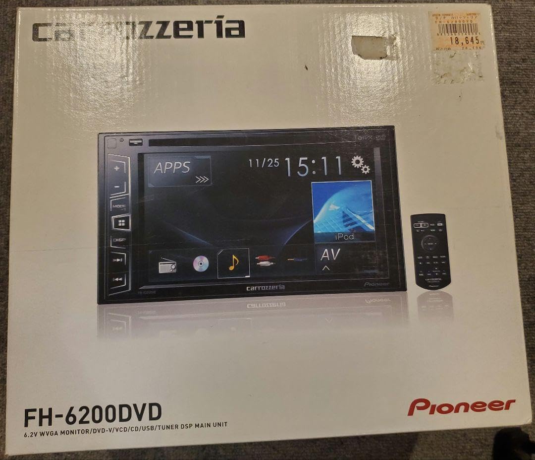 カロッツェリア　FH-6200DVD　新品未使用 Amazon.co.jp: Carrozzeria (Pioneer) FH - 6200DVD 2DIN Car
